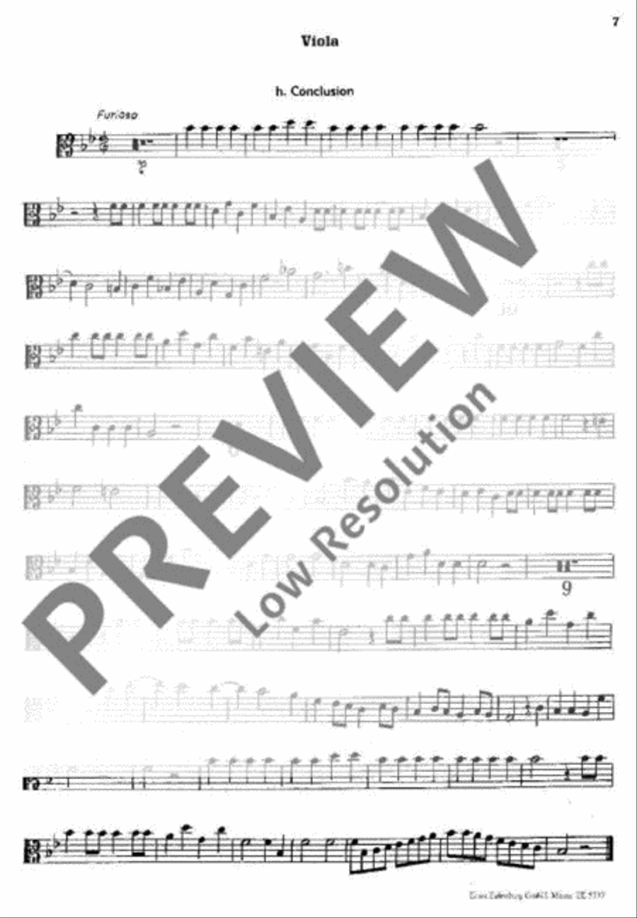 Musique de table Viola scores gallery preview page 7