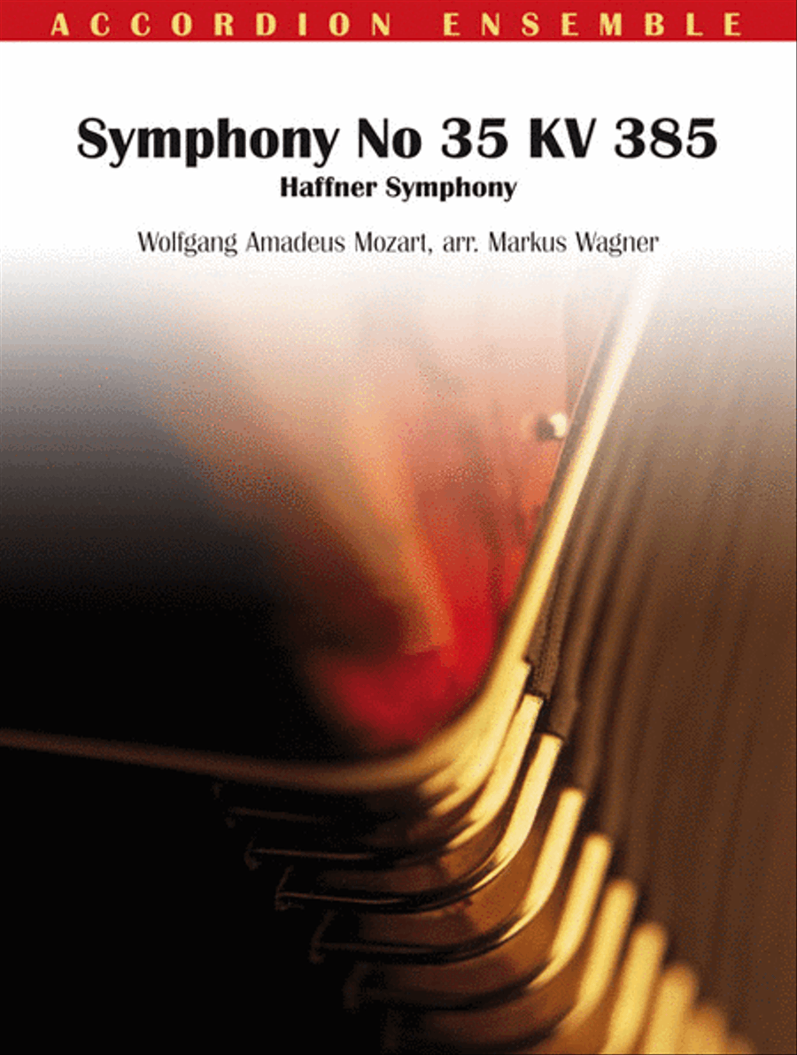 Symphony No 35 KV 385 Accordion Orchestra scores gallery preview page 1