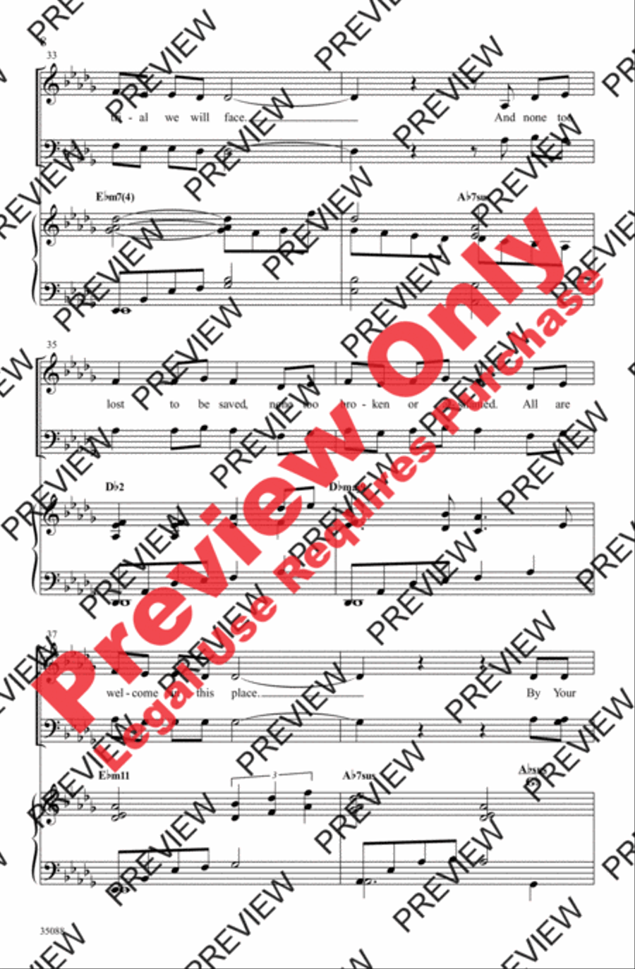 Remembrance Remembrance 4-Part scores gallery preview page 7