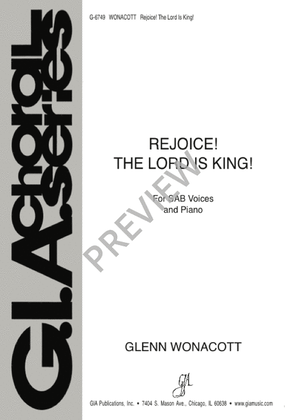 Book cover for Rejoice! The Lord Is King!