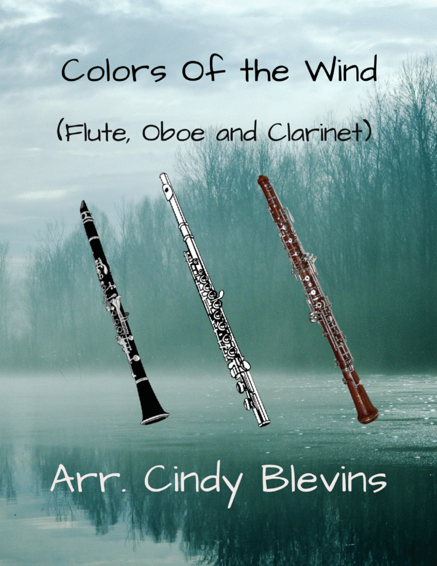 Colors Of The Wind Woodwind Trio scores gallery preview page 1