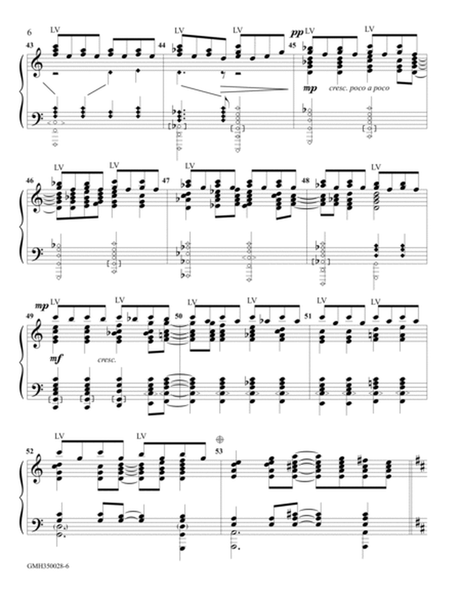 Ode to Joy (for 3-6 octave handbell ensemble - handbell part only) (site license) image number null