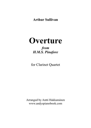Overture from H.M.S. Pinafore - Clarinet Quartet