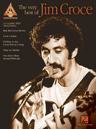 Book cover for The Very Best of Jim Croce
