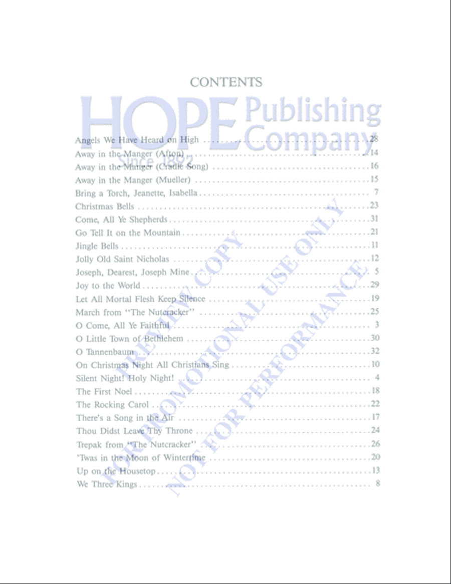 Ready to Ring for Christmas 2-Octaves scores gallery preview page 3