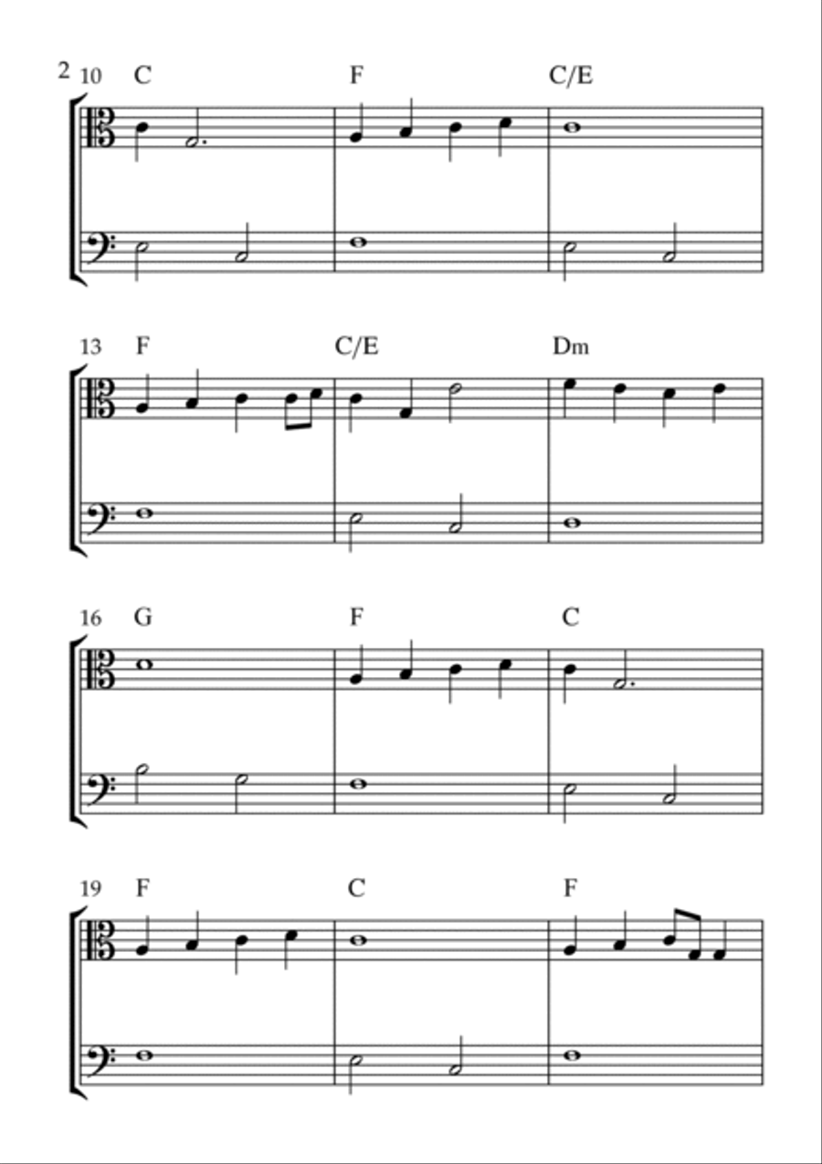 Can You Feel The Love Tonight Bassoon scores gallery preview page 2