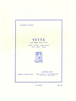 Book cover for Suite (four Horn)
