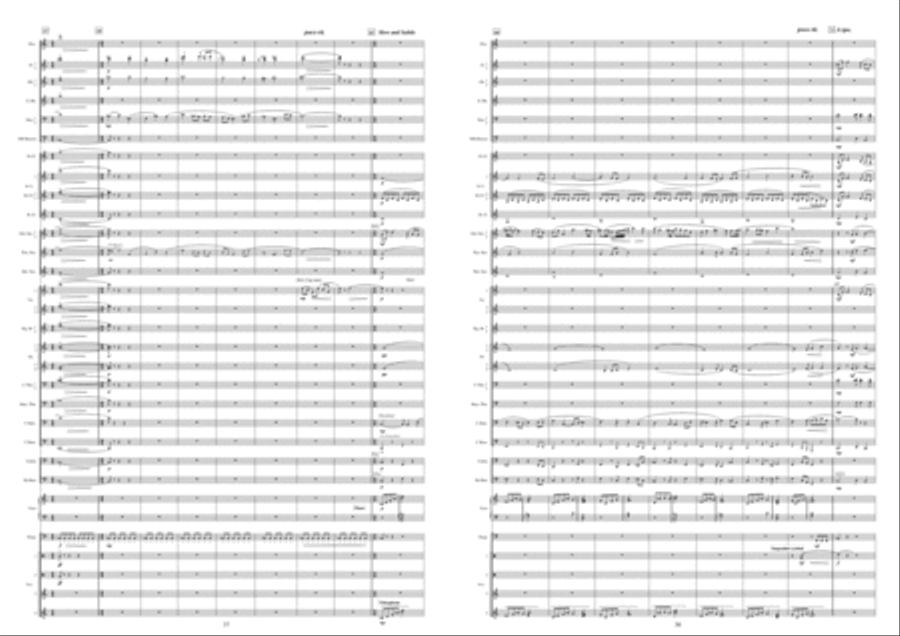 Symphony No. 2: States Of Mind, Opus 87 Concert Band scores gallery preview page 20