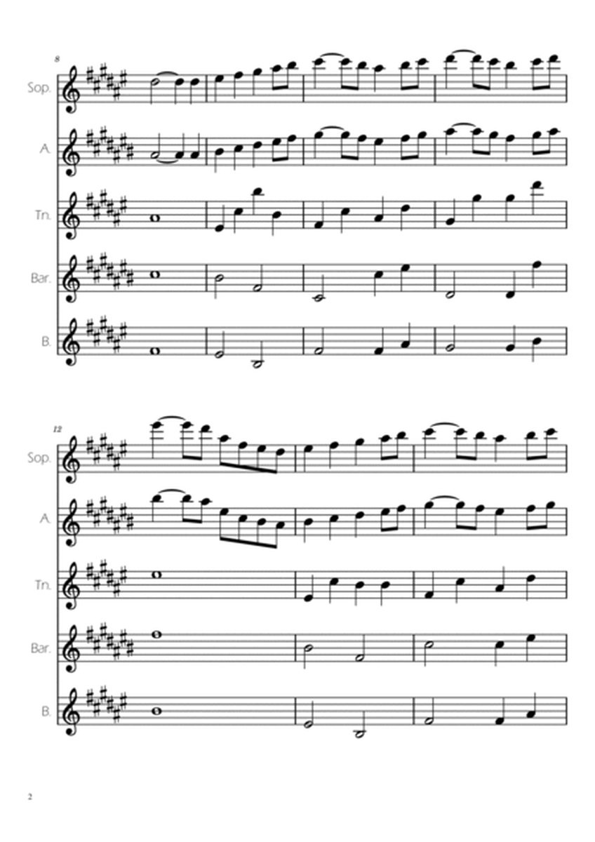 Swan Lake (theme) - Tchaikovsky - Sax Quintet image number null