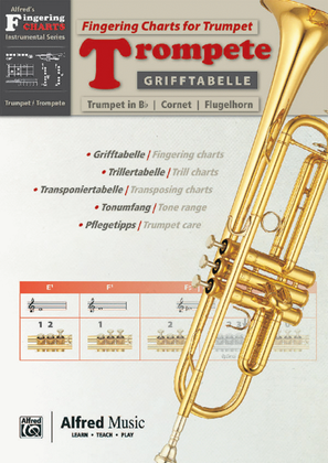 Book cover for Grifftabelle für Trompete [Fingering Charts for Trumpet]