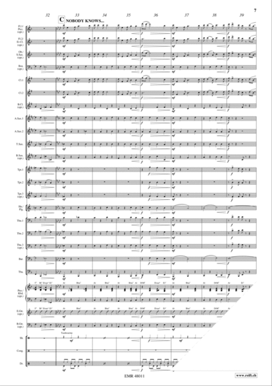 Gopsel Hits No. 2 Concert Band scores gallery preview page 5