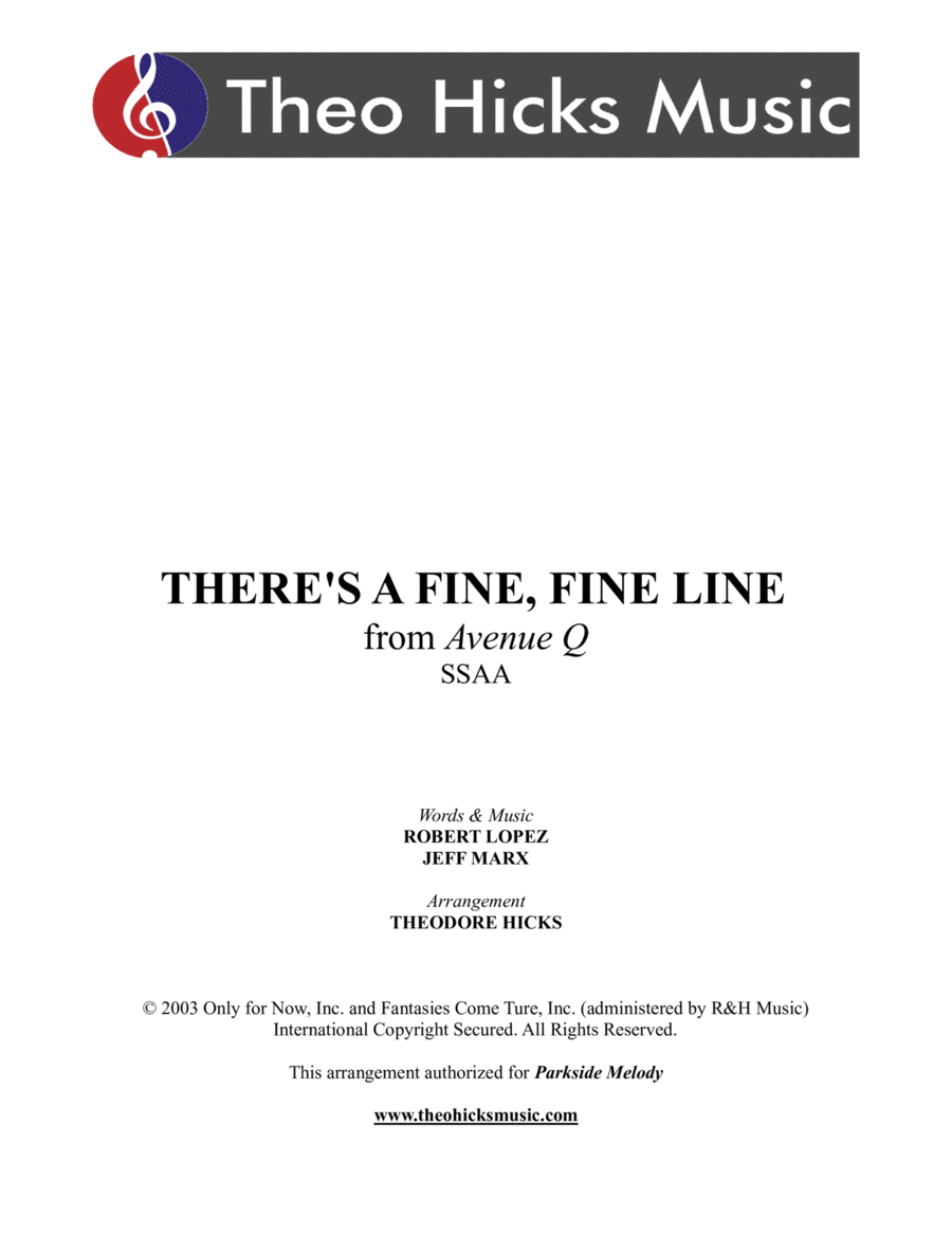 There's A Fine, Fine Line image number null