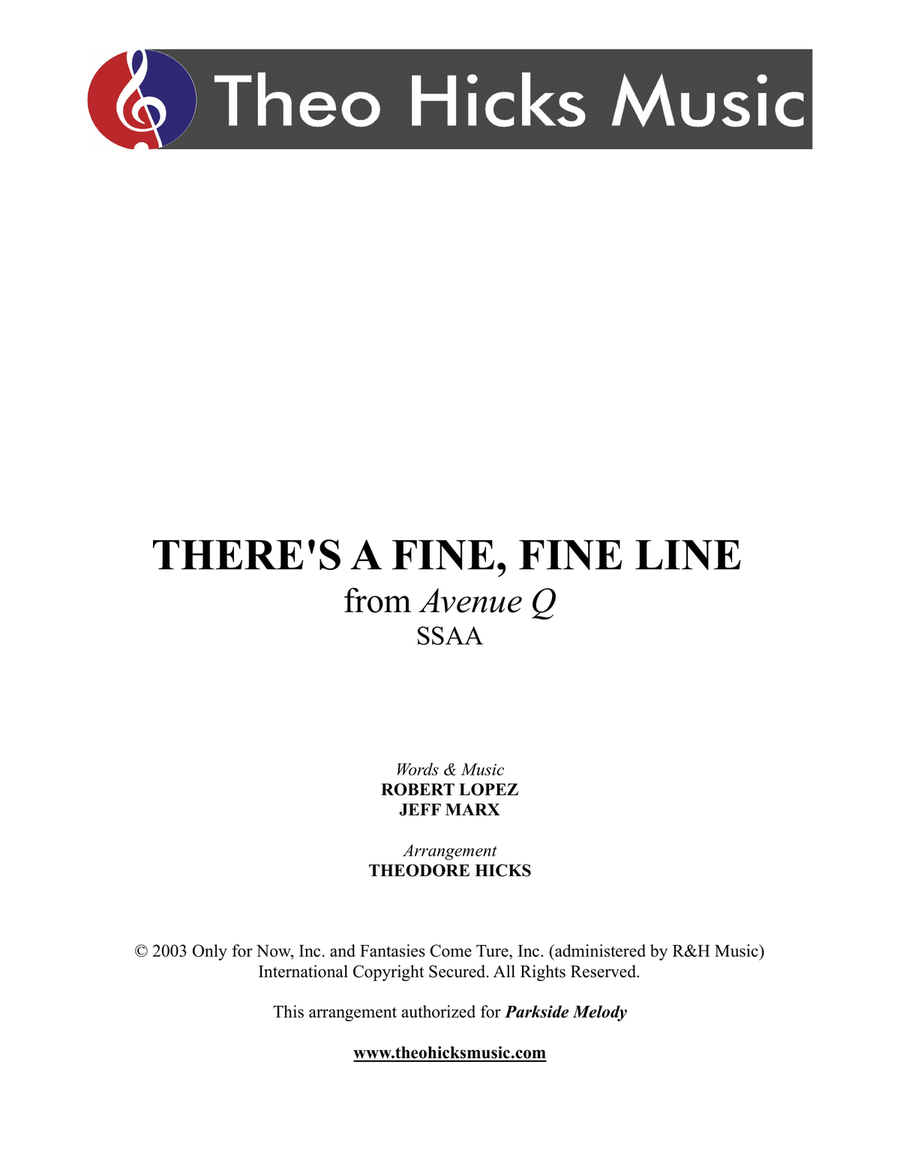 There's A Fine, Fine Line