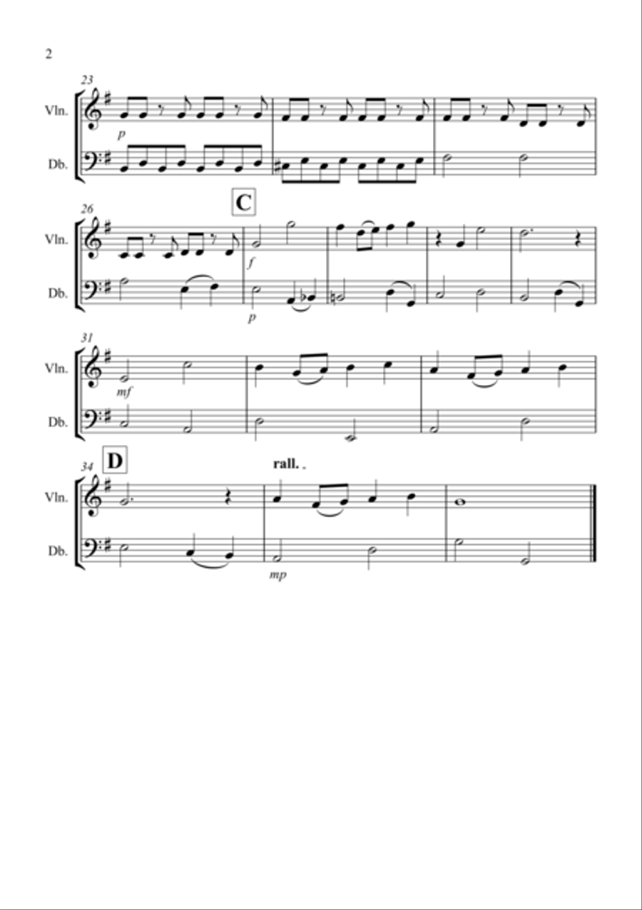 Over The Rainbow (from The Wizard Of Oz) String Duet scores gallery preview page 2