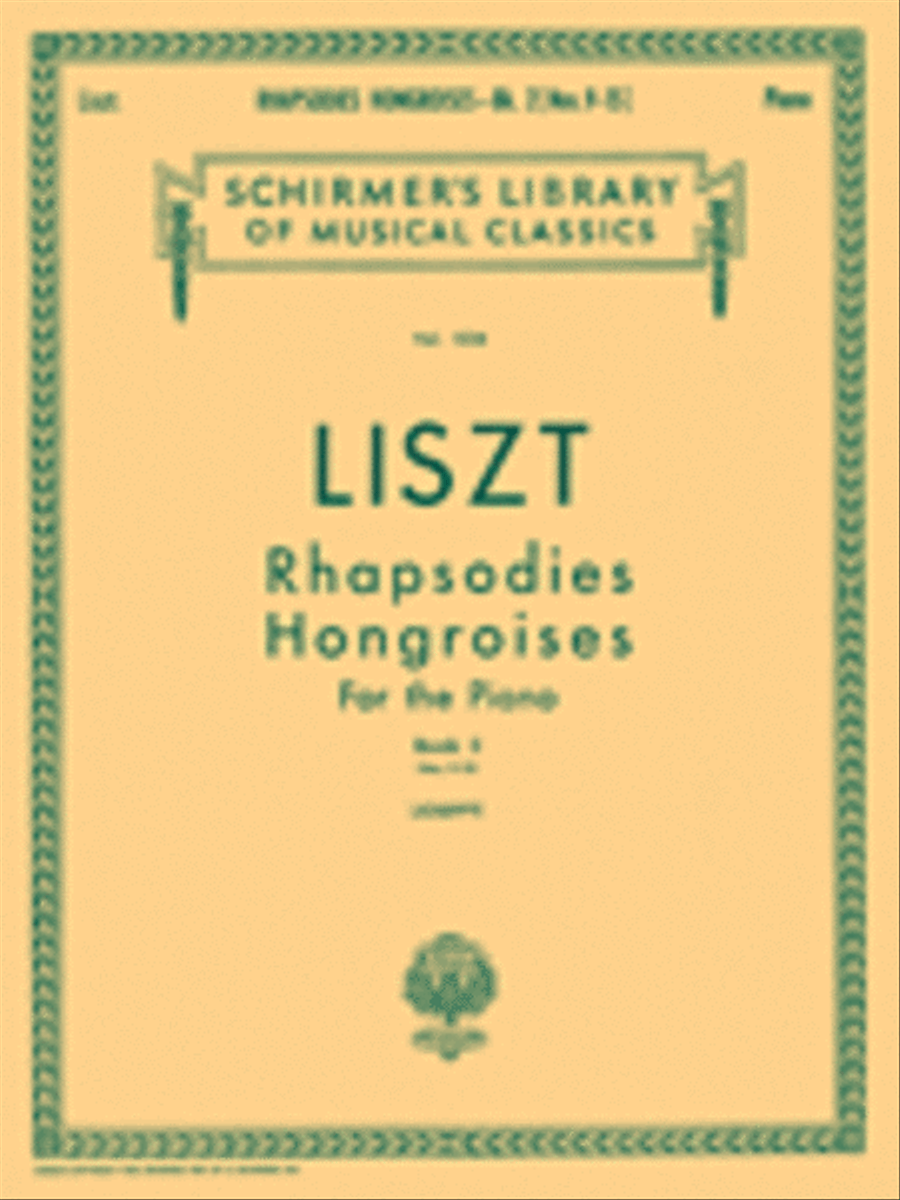 Rhapsodies Hongroises – Book 2: Nos. 9 – 15 Piano Solo scores gallery preview page 1
