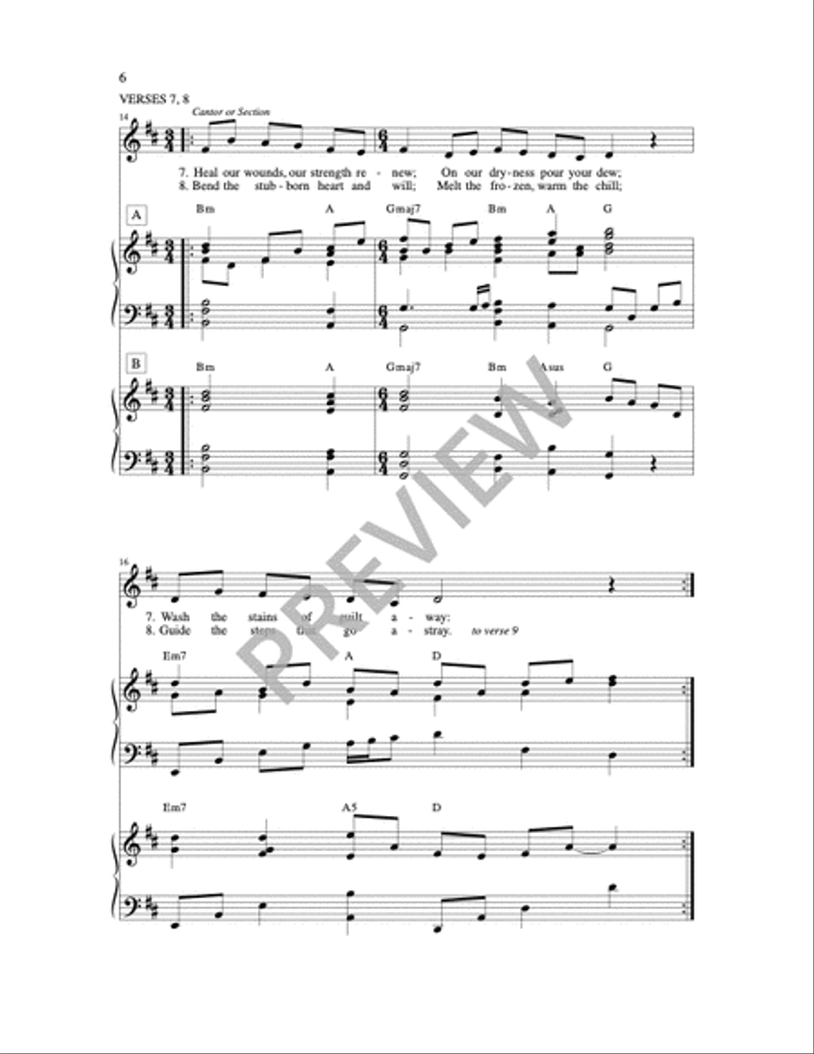 Veni Sancte Spiritus Veni Sancte Spiritus 4-Part scores gallery preview page 3