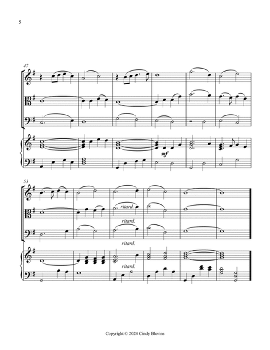 How Great Thou Art, for Violin, Viola, Cello and Piano image number null