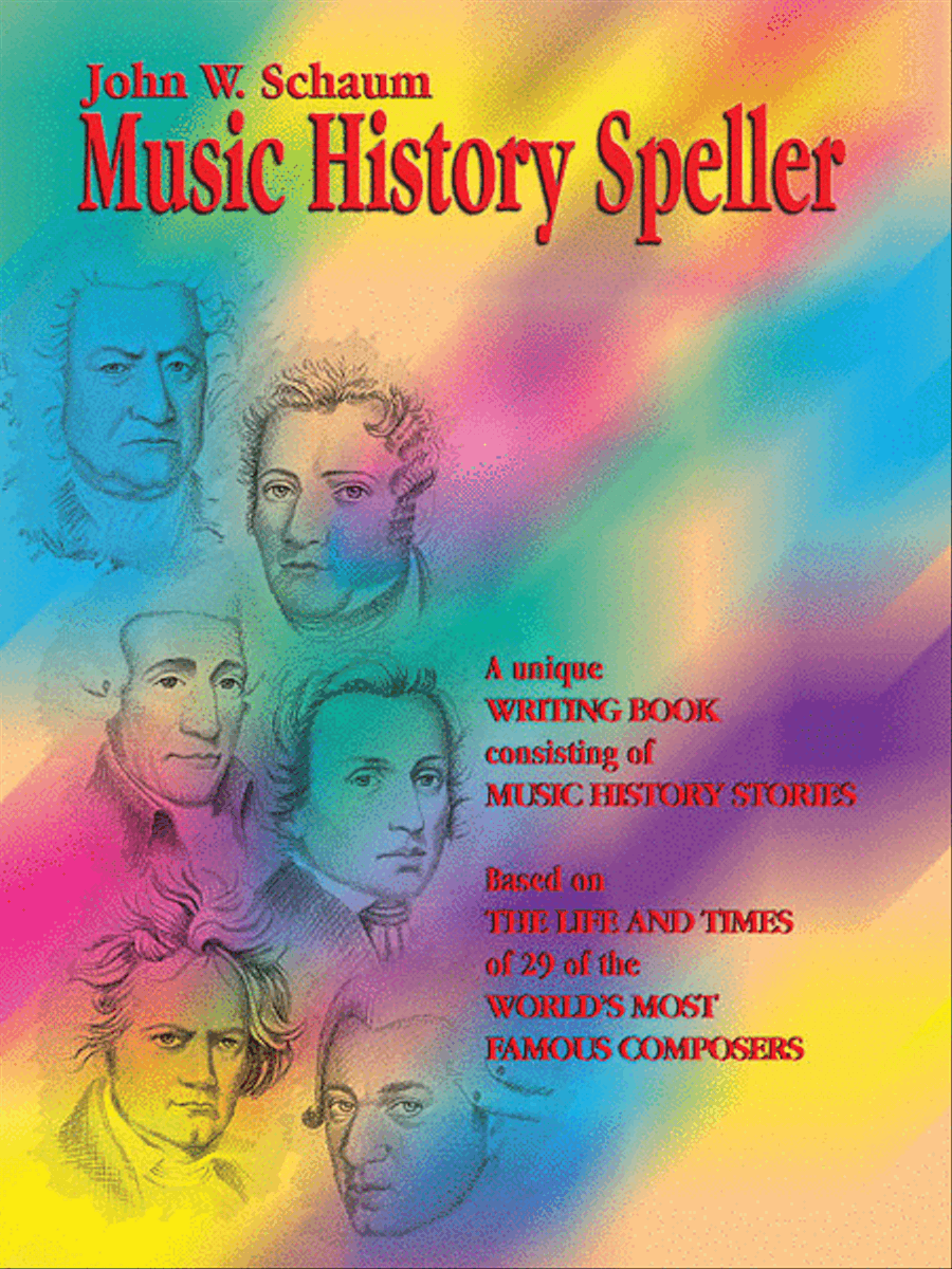 Music History Speller Piano Method scores gallery preview page 1