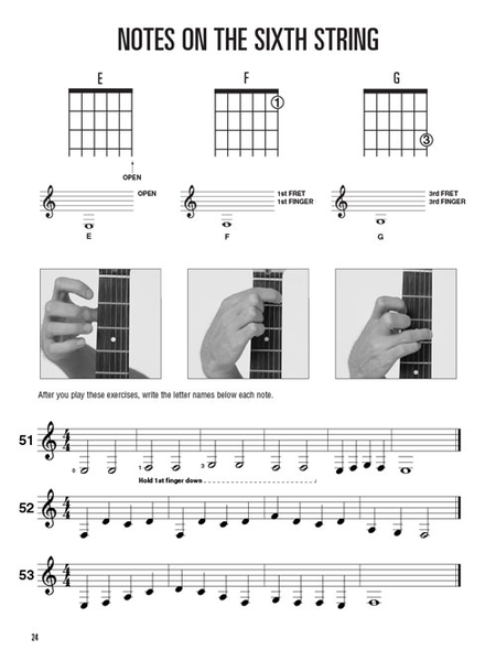 Hal Leonard Guitar Method, Book 1 - Left-Handed Edition image number null