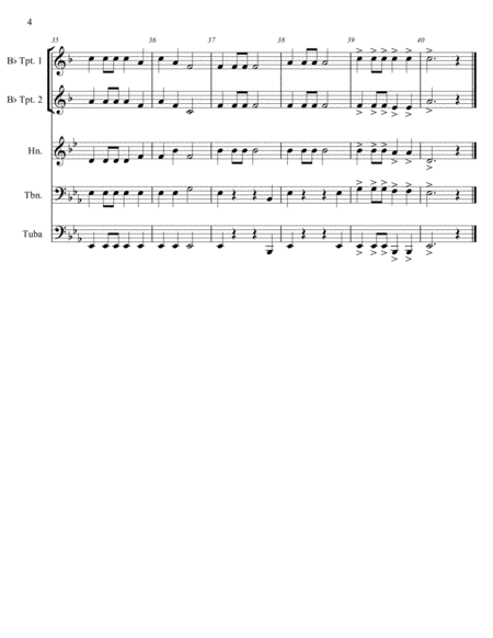 Brass Quartet #4 image number null