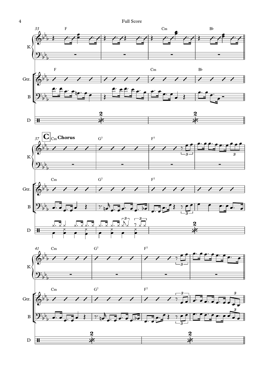 Master Blaster Master Blaster Small Ensemble scores gallery preview page 4