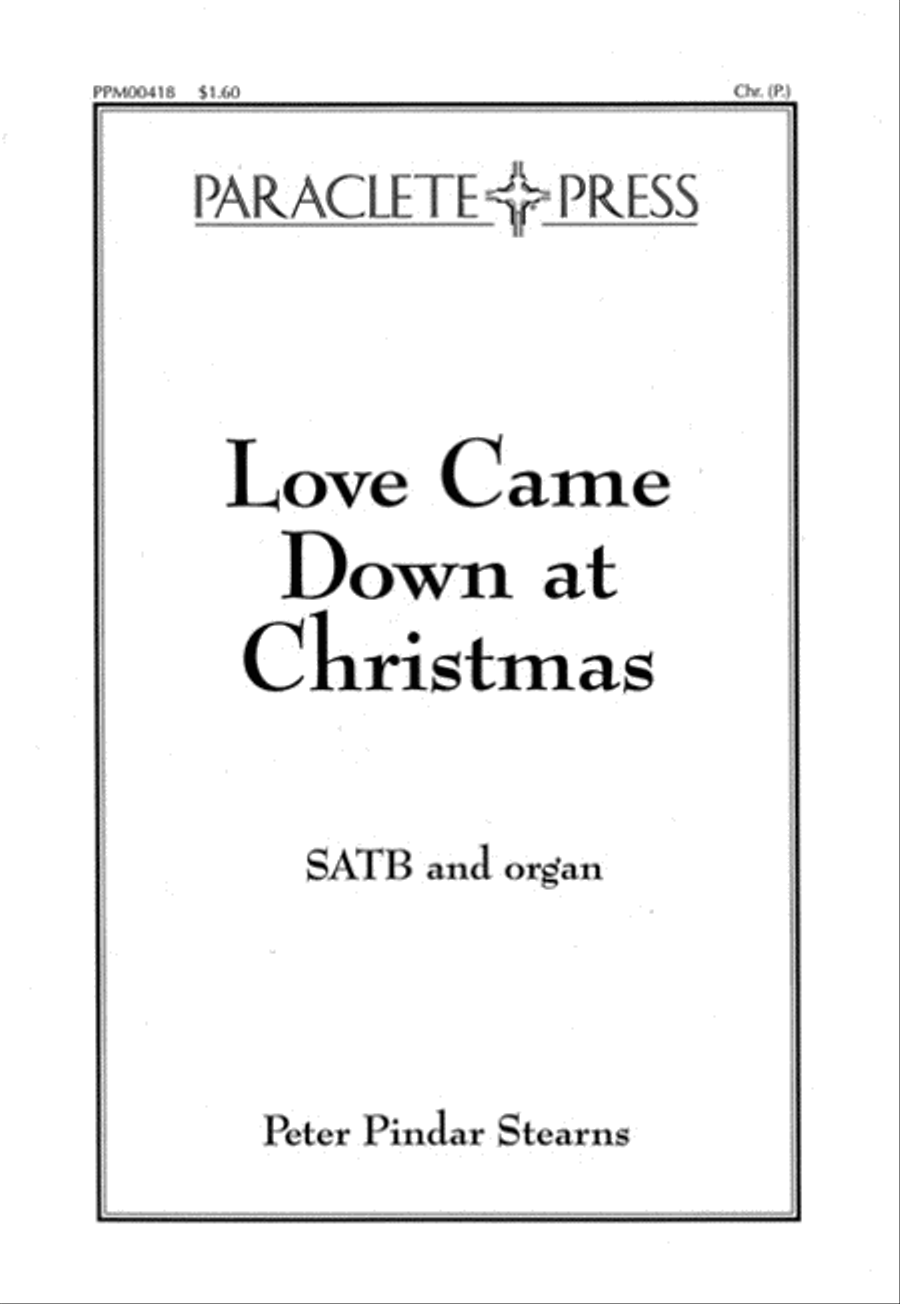 Love Came Down at Christmas 4-Part scores gallery preview page 1