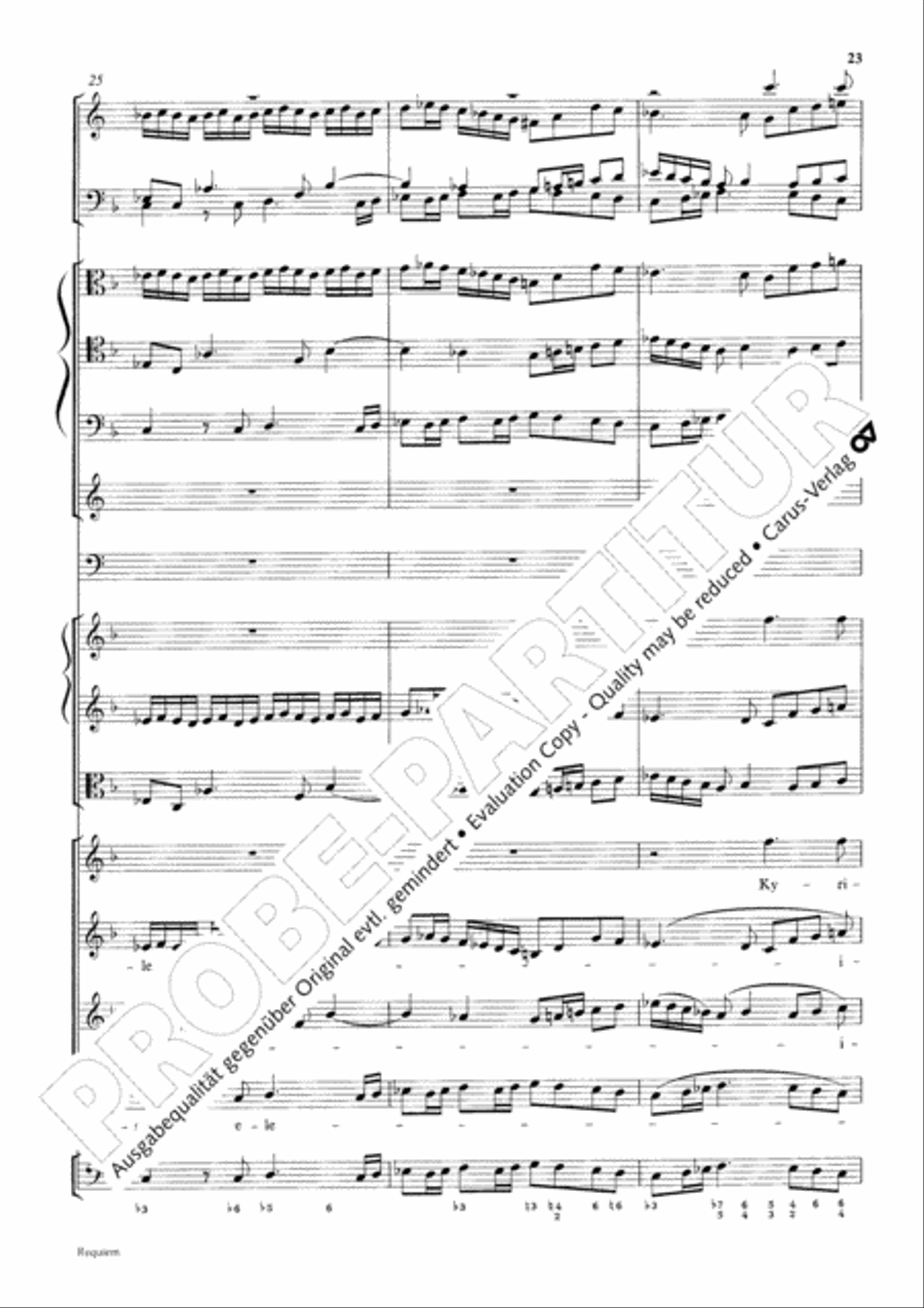 Requiem Requiem 4-Part scores gallery preview page 32