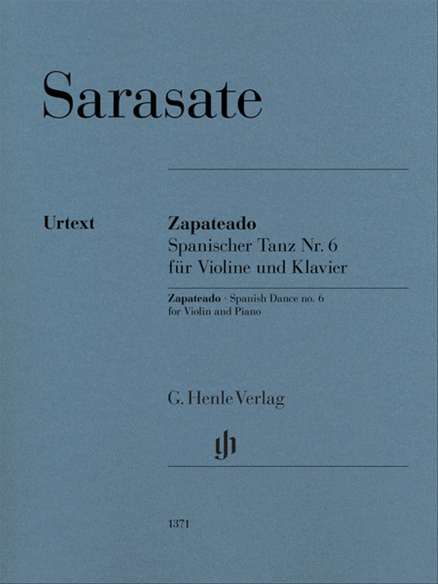 Zapateado, Spanish Dance No. 6 Violin Solo scores gallery preview page 1