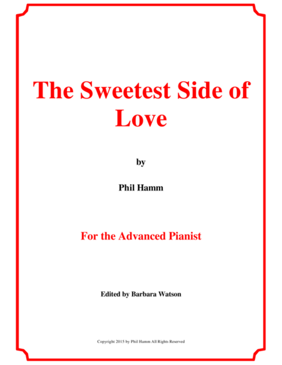 The Sweetest Side of Love Piano Method scores gallery preview page 1