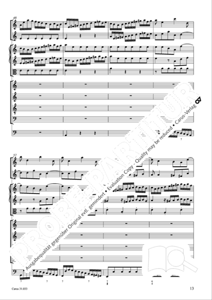 Lord Jesus Christ, in thee alone (Allein zu dir, Herr Jesu Christ) ATB scores gallery preview page 14