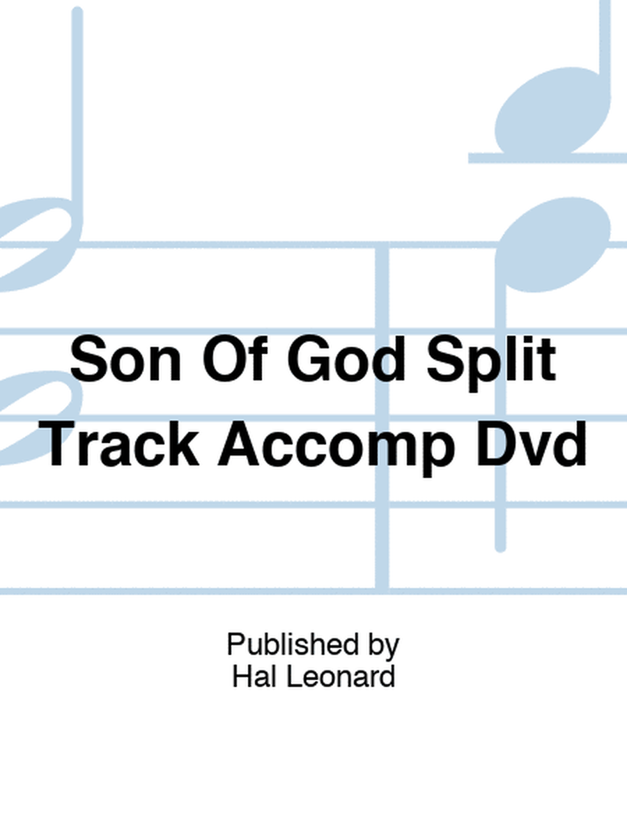 Son Of God Split Track Accomp Dvd