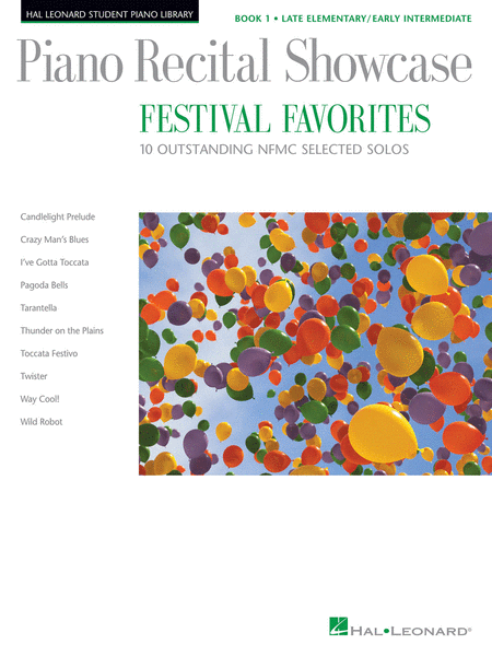 Piano Recital Showcase - Festival Favorites, Book 1