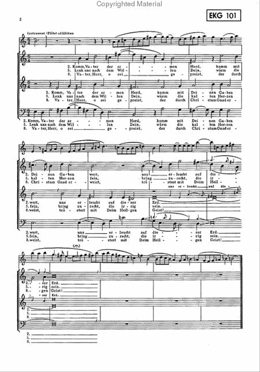 Ich will Wasser giessen Ich will Wasser giessen 4-Part scores gallery preview page 3