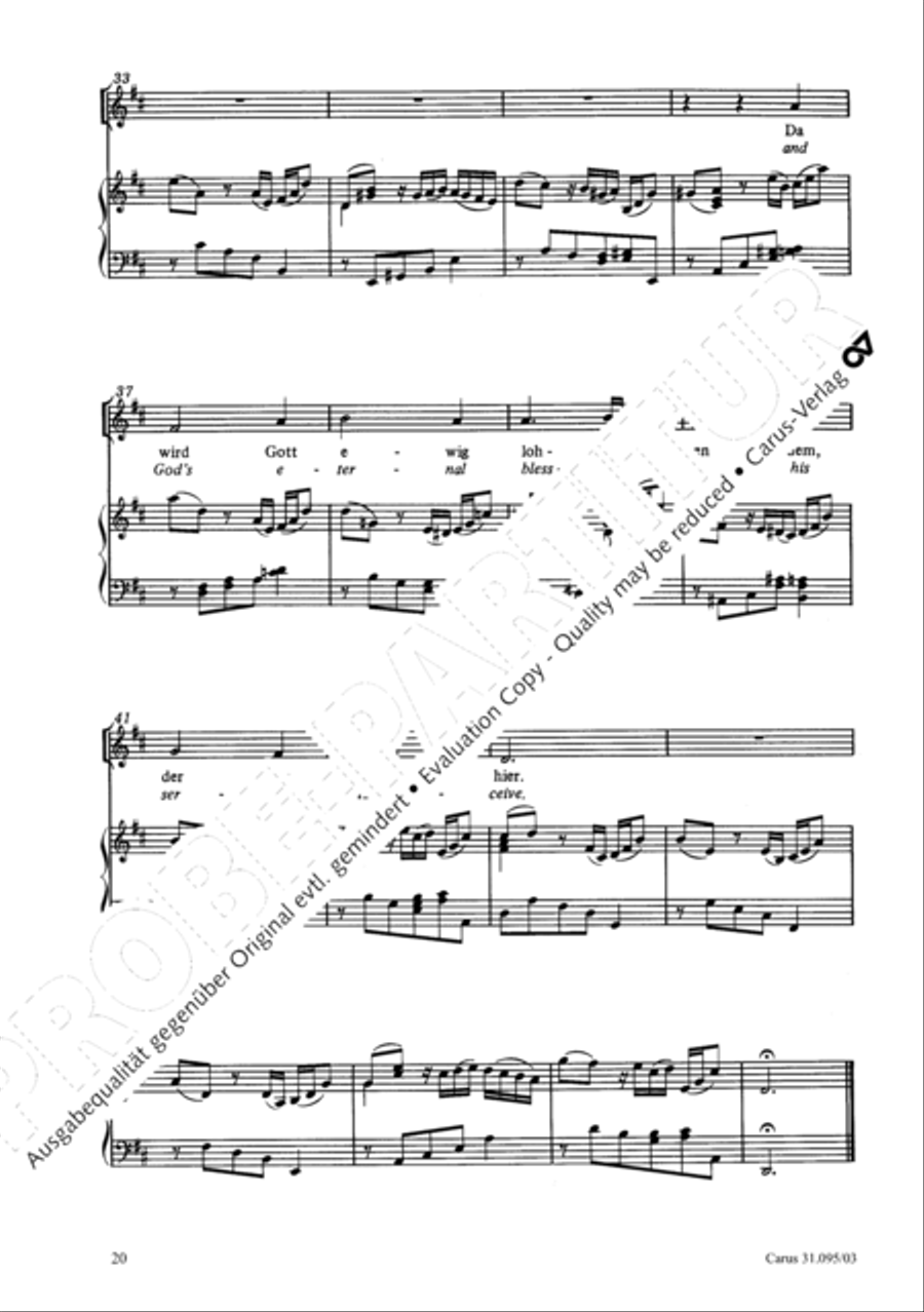 For me to live is Jesus (Christus, der ist mein Leben) STB scores gallery preview page 21