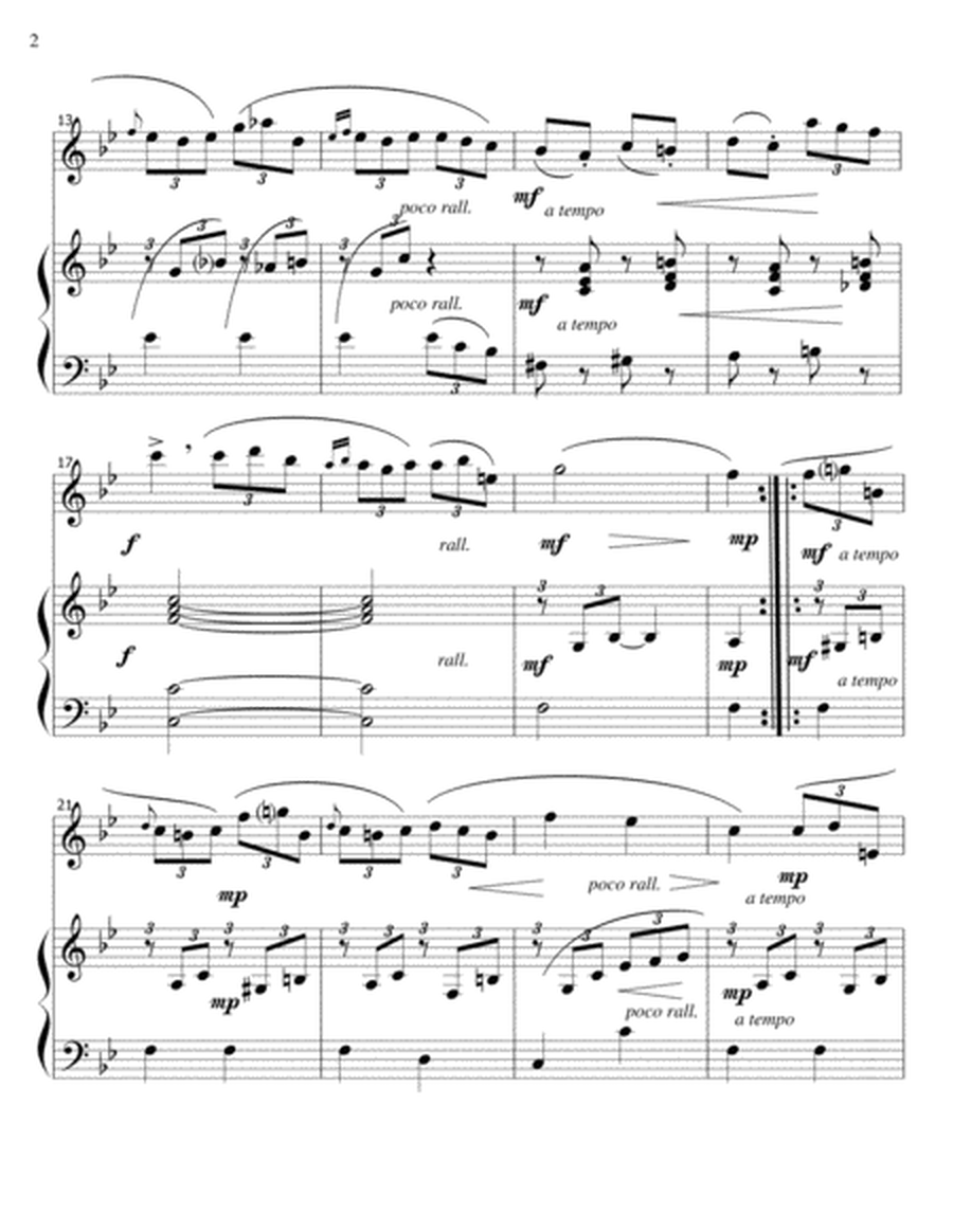 Pleasant Landscape-Schumann-Violin-Piano image number null