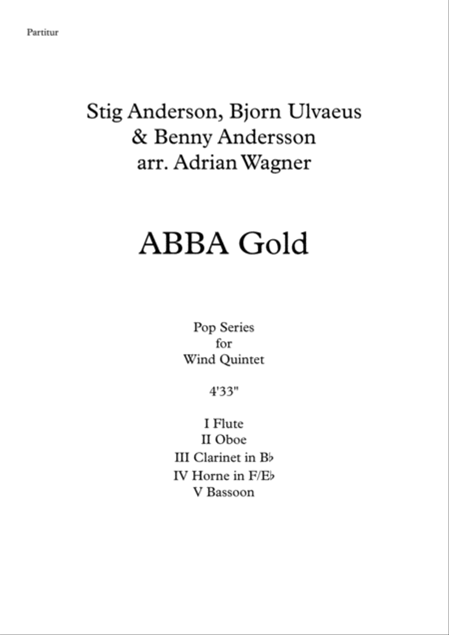 Overture/prologue Woodwind Quintet scores gallery preview page 2