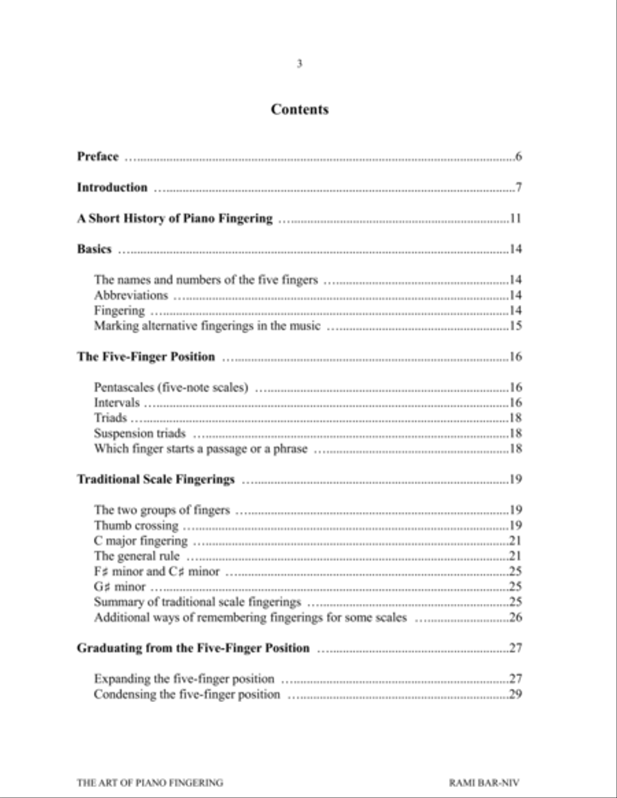 Book: The Art of Piano Fingering - Traditional, Advanced, and Innovative Piano Solo scores gallery preview page 4