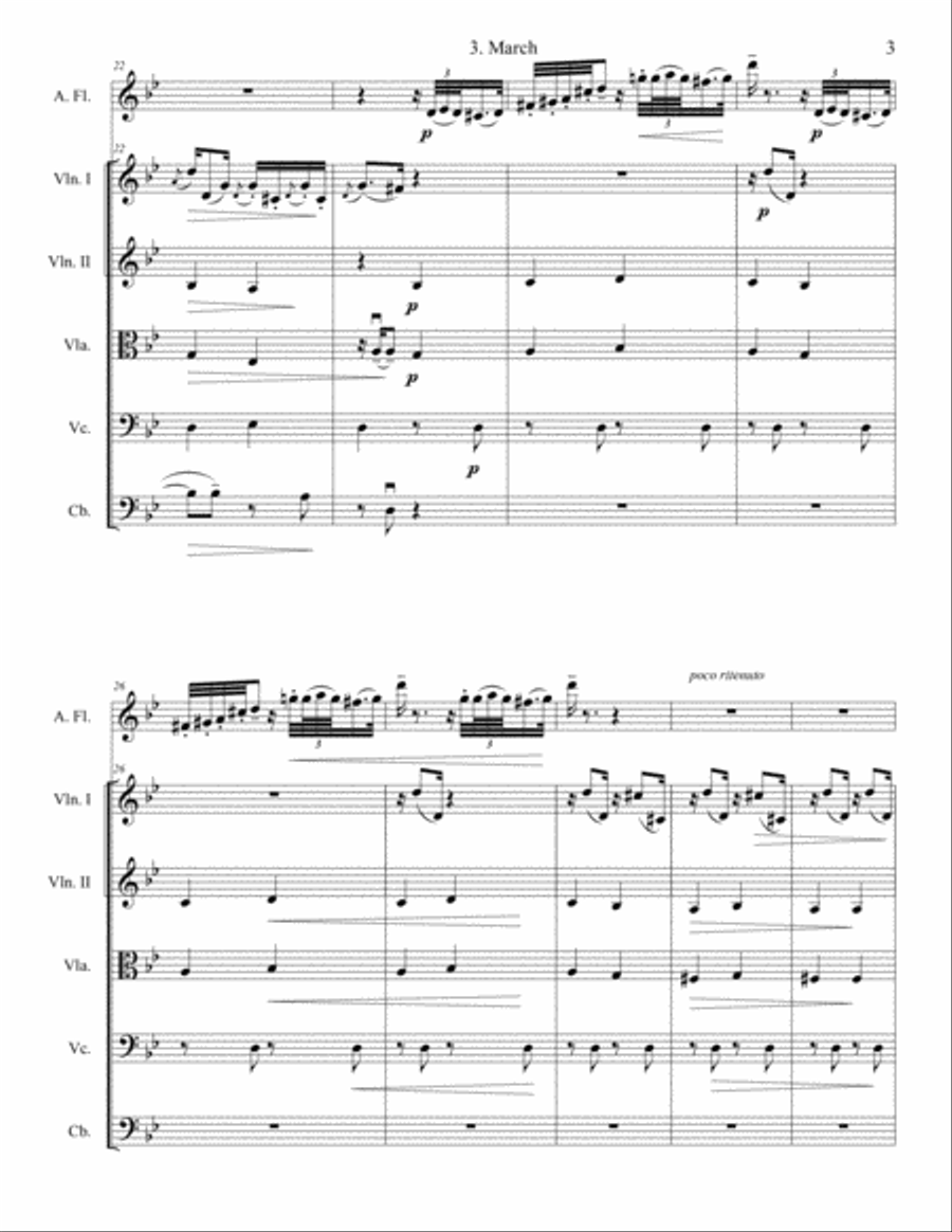 March-Song of the Lark March-Song of the Lark Chamber Orchestra scores gallery preview page 3