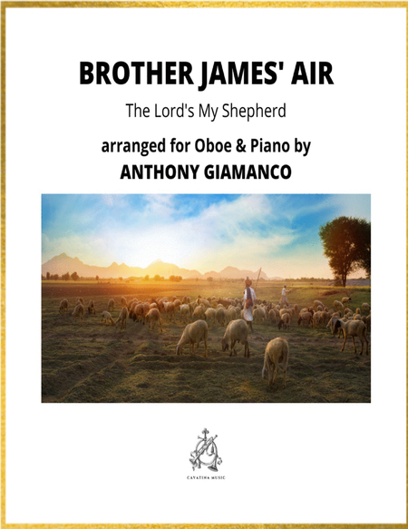 BROTHER JAMES' AIR (The Lord's My Shepherd) - oboe and piano image number null
