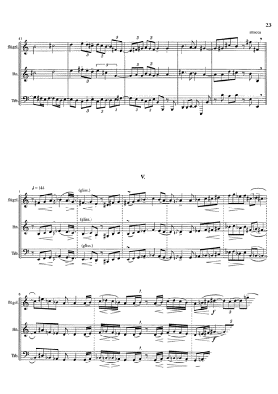 Trio Horn scores gallery preview page 7
