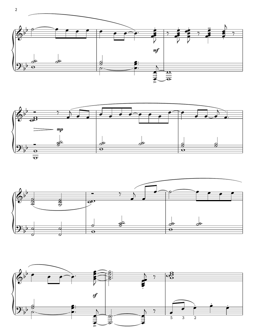 We're In This Love Together (arr. Phillip Keveren) Piano Solo scores gallery preview page 2