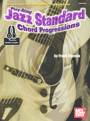 Book cover for Play-Along Jazz Standard Chord Progressions