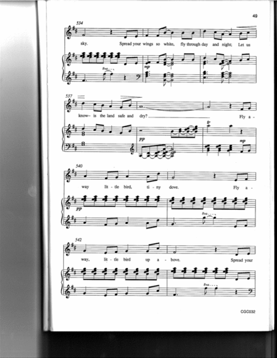 A Technicolor Promise Preview Kit (Score & CD) Choir scores gallery preview page 8