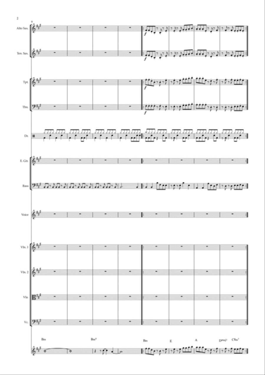 Take On Me Take On Me Large Ensemble scores gallery preview page 2