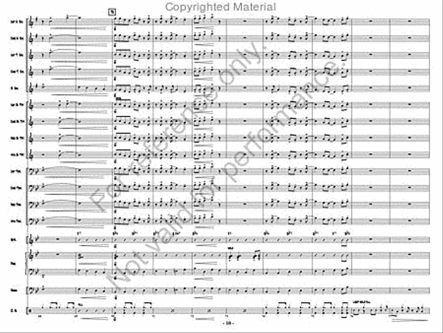 Just Fine! Jazz Ensemble scores gallery preview page 9