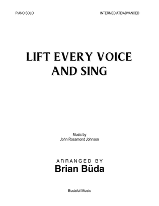 Book cover for Lift Every Voice and Sing - Piano solo