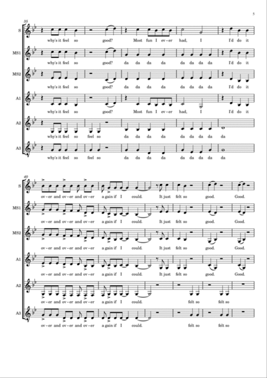 I Did Something Bad SSAA scores gallery preview page 5