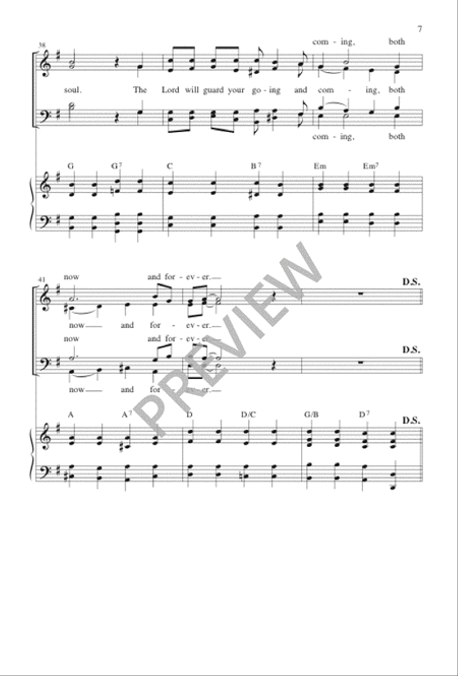 Guiding Me Guiding Me 4-Part scores gallery preview page 8