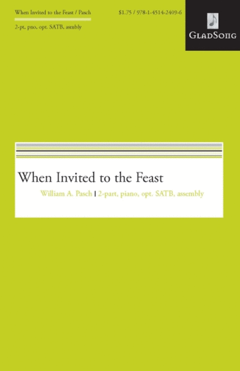 When Invited to the Feast image number null