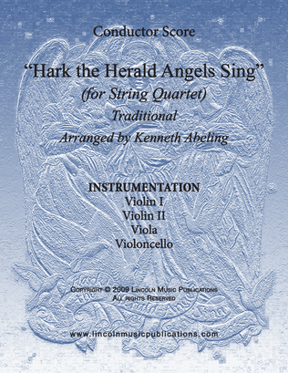 Hark The Herald Angels Sing (for String Quartet)